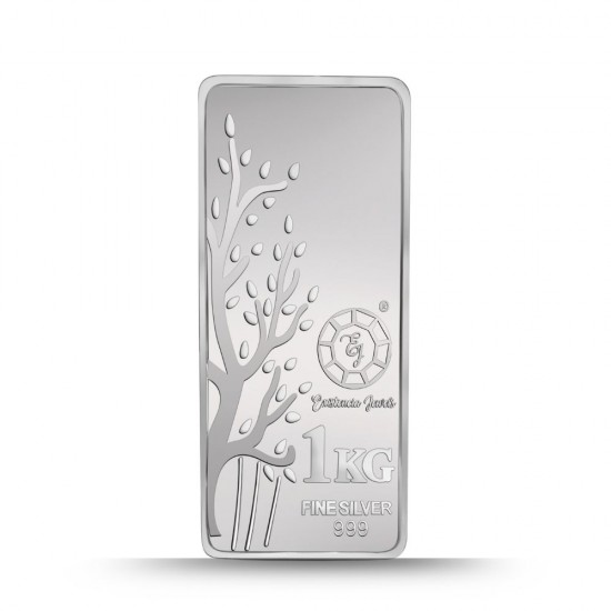 existencia jewels 1 kg Silver Bar in 999 purity-fineness