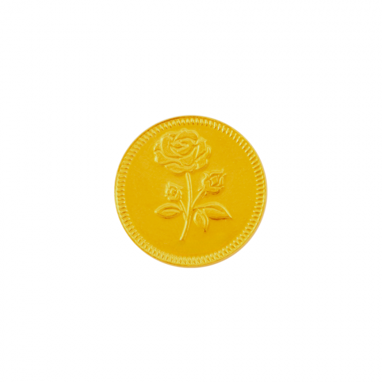 buy 10 gm rose gold coin in 999 purity from existenciajewels.in